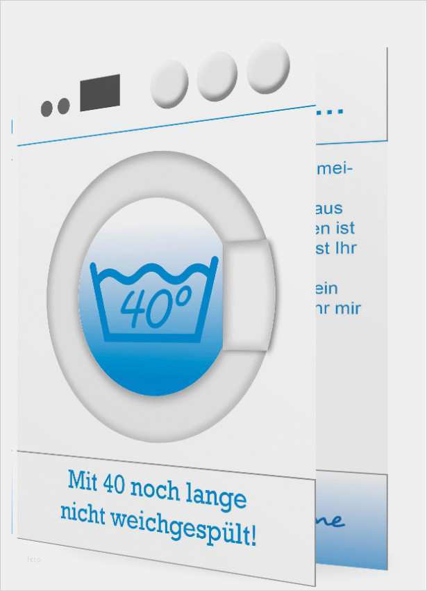 Vorlage Geburtstagseinladung zum 40 Vorlage Geburtstagseinladung zum 40 Waschmaschine 1061