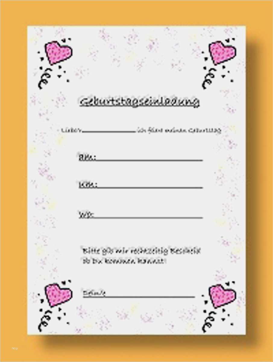 Vorlage Geburtstagseinladung Kostenlos Erstaunlich Vorlage Einladung Geburtstag