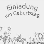 Vorlage Geburtstagseinladung Kostenlos Fabelhaft Einladung Vorlage Wiese Mit Blumen Ausmalbilder