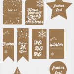 Vorlage Geschenkanhänger Hübsch Geschenkanhänger Weihnachten Im Kraftpapier Look