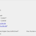 Vorlage Gesellschaftsvertrag Gbr Erstaunlich Impressum Einer Gesellschaft Bürgerlichen Rechts Gbr