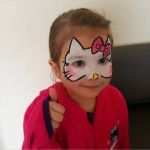 Vorlage Gesicht Schminken Einzigartig Hello Kitty Katzengesicht Schminken