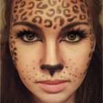 Vorlage Gesicht Schminken Inspiration Die Besten 25 Leopard Schminken Ideen Auf Pinterest