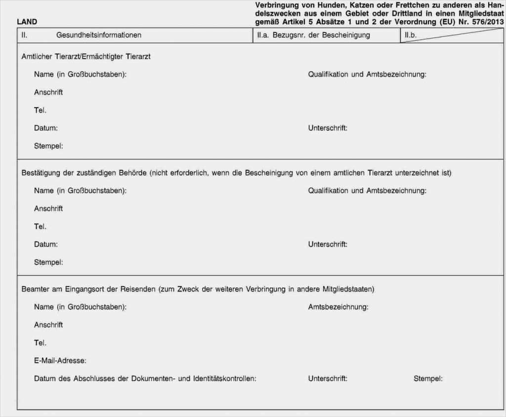 Luxus Vorlage Gesundheitszeugnis Hund Bilder | siwicadilly.com