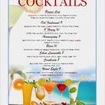 Vorlage Getränkekarte Geburtstag Genial 77 Kostenlose Speisekarten Vorlagen Zum Selbst Gestalten