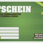 Vorlage Gutschein Fussball Elegant Gutschein Chf 280 Swifa