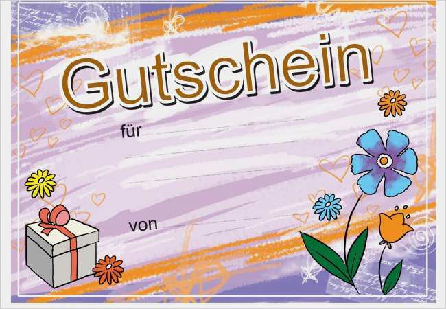 Vorlage Gutschein Geburtstag Genial Gutschein Word Vorlage Geburtstag Bonbrix Online