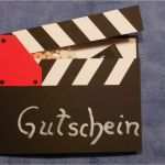 Vorlage Gutschein Kino Schön Gutschein Kino Basteln Sturiana Kino Gutschein