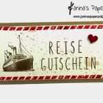 Vorlage Gutschein Reise Süß Auftragsarbeiten Janina S Paper Potpourri