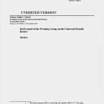 Vorlage Haftungsausschluss Wunderbar Informe De Informe Del Grupo De Trabajo Del Epu Onu Para