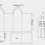 Vorlage Haus Basteln Erstaunlich Haus Papier Basteln