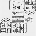 Vorlage Haus Basteln Genial Haus Basteln 2 Ausmalbilder Häuser