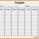 Vorlage Haushaltsplan Fabelhaft 15 Reinigungsplan Muster Wc