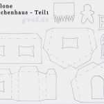 Vorlage Hexenhaus Luxus Lebkuchenhaus Basteln Beleuchtet Aus Papier