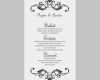 Vorlage Hochzeitskarte Luxus Hochzeit Menü Karte Vorlage Vintage Rollen Schwarz