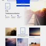 Vorlage Homepage Kostenlos Cool Responsive Homepage Vorlage It Und Telekommunikation