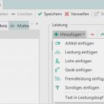 Vorlage Honorarabrechnung Elegant Stücklisten Bzw Teilleistungen Erstellen