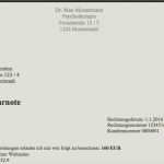 Vorlage Honorarabrechnung Fabelhaft Musterrechnung Psychotherapeut Kostenlose Honorarnoten