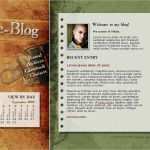 Vorlage HTML Seite Bewundernswert Website Vorlage 7500 Für Persönliche Seiten