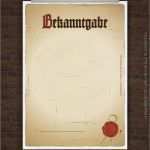 Vorlage HTML Seite Gut Drucke Selbst Vorlage Bekanntgabe Zum Ausdrucken