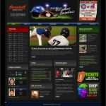 Vorlage HTML Website Cool Website Vorlage Für Baseball