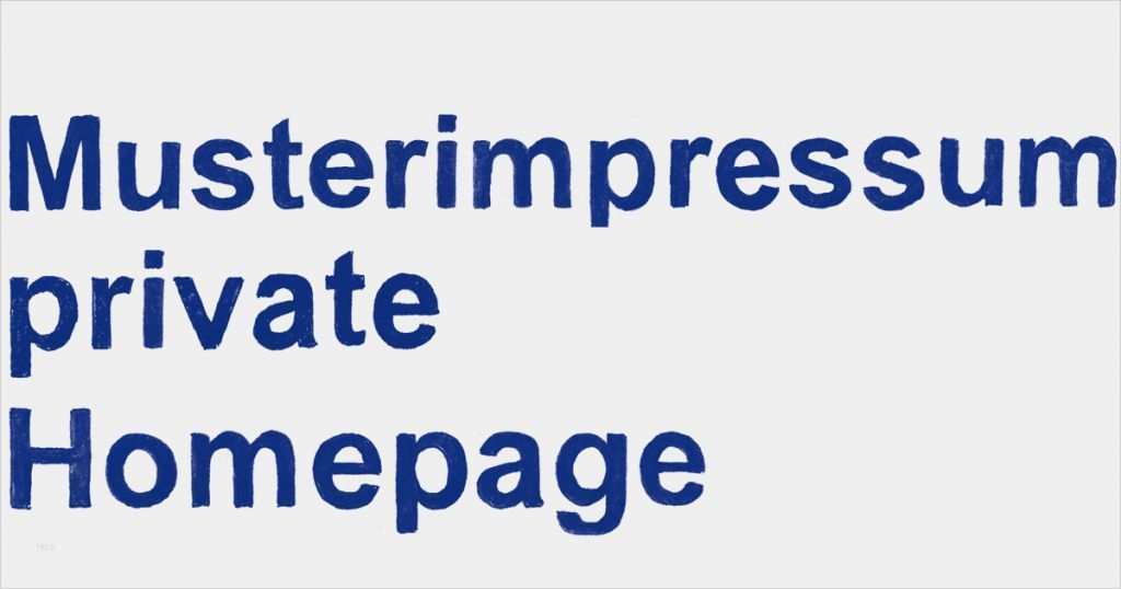 Vorlage Impressum Private Homepage Elegant Muster Impressum Private Homepage