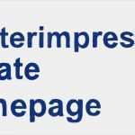 Vorlage Impressum Private Homepage Elegant Muster Impressum Private Homepage