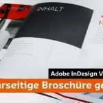Vorlage Indesign Broschüre Schönste Eine Moderne Broschüre Mit Indesign Gestalten Tutorial