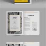 Vorlage Indesign Broschüre Schönste Proposal Brochure Indesign Template