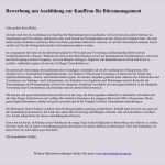 Vorlage Initiativbewerbung Bürokauffrau Schön Kauffrau Für Büromanagement Bewerbung Um Ausbildung