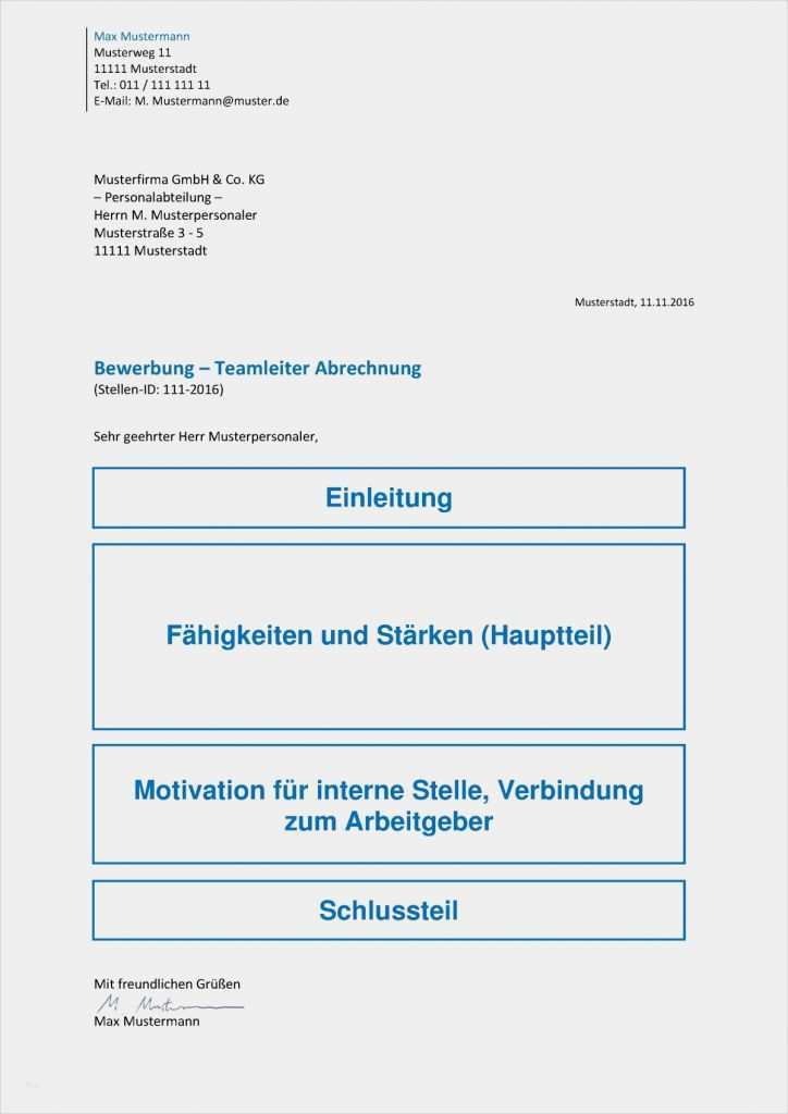 Vorlage Initiativbewerbung Bürokauffrau Wunderbar Interne Bewerbung Tipps & Hinweise Für Das Anschreiben