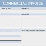 Vorlage Invoice Erstaunlich Download Standard Blank Mercial Invoice Template