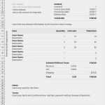 Vorlage Invoice Gut Excel Invoice