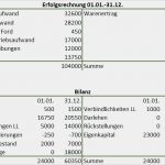 Vorlage Jahresabschluss Beste Rw Line