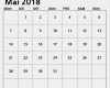 Vorlage Kalender 2018 Bewundernswert Kalender Mai 2018 Ausdrucken