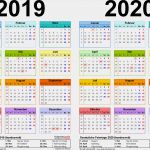 Vorlage Kalender 2019 Cool Zweijahreskalender 2019 & 2020 Als Pdf Vorlagen Zum Ausdrucken