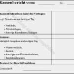 Vorlage Kassenbericht 2017 Bewundernswert Kassenführung Bei Nutzung Einer Offenen Ladenkasse