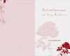 Vorlage Kirchenheft Hochzeit Download Elegant Kirchenhefte Stilisierte Rosen Rot