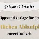 Vorlage Kirchenheft Hochzeit Download Elegant Zeitlicher Ablaufplan Für Hochzeit – Tipps Und Vorlage