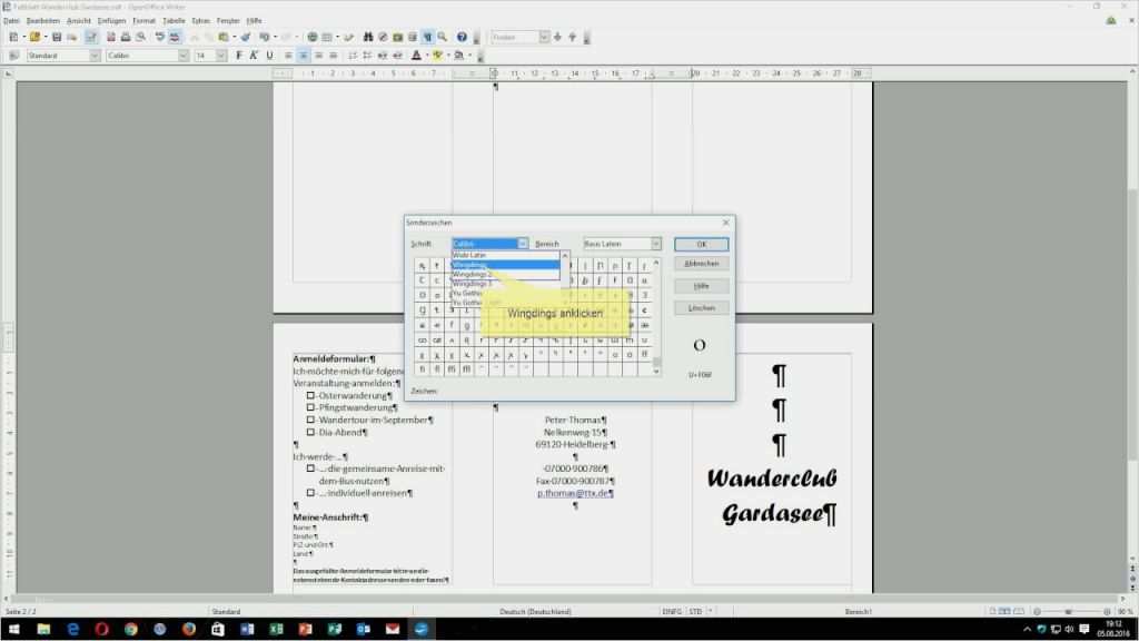 Vorlage Klappkarte Openoffice Bewundernswert Faltblatt Erstellen Mit Openoffice Writer