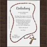 Vorlage Kommunion Einladung Gut Drucke Selbst Kostenlose Einladung Kommunion