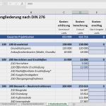 Vorlage Kostenplanung Bewundernswert Kostenkalkulation Hausbau Excel Tabelle Und Baupreise