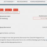 Vorlage Kündigung Abo Zeitschrift Best Of Stern Abo Kündigen – so Geht’s Chip