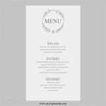 Vorlage Kündigung Amazon Visa Karte Erstaunlich Hochzeit Menü Karte Vorlage Blatt Monogramm Grau Instant
