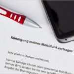Vorlage Kündigung Mobilfunkvertrag Bewundernswert Kündigungsschreiben Vorlagen Zum Erfolgreich Kündigen