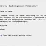 Vorlage Kündigung Mobilfunkvertrag Klarmobil Cool Handyvertrag Kündigen Kündigungsschreiben Vorlage Und