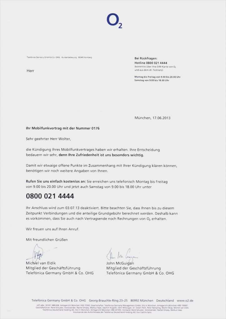 Vorlage Kündigung O2 Wunderbar O2 Dsl Kündigung Vorlage Word Schönste Charmant