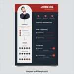 Vorlage Lebenslauf Gratis Erstaunlich Moderne Dunkle Lebenslauf Vorlage