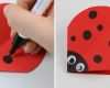 Vorlage Marienkäfer Einzigartig Marienkäfer Basteln Mit Kindern Anleitung Mit Vorlage