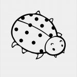 Vorlage Marienkäfer Süß Marienkäfer Ausmalbild Kostenlos